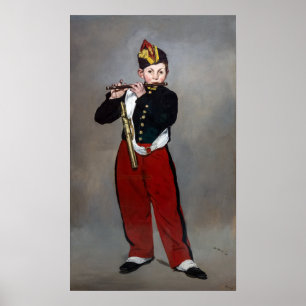 Edouard Manet - Fifer/Young Flutist Poster