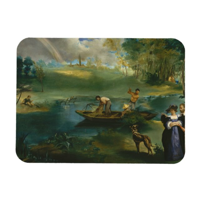 Edouard Manet - Fiske Magnet (Horisontell)