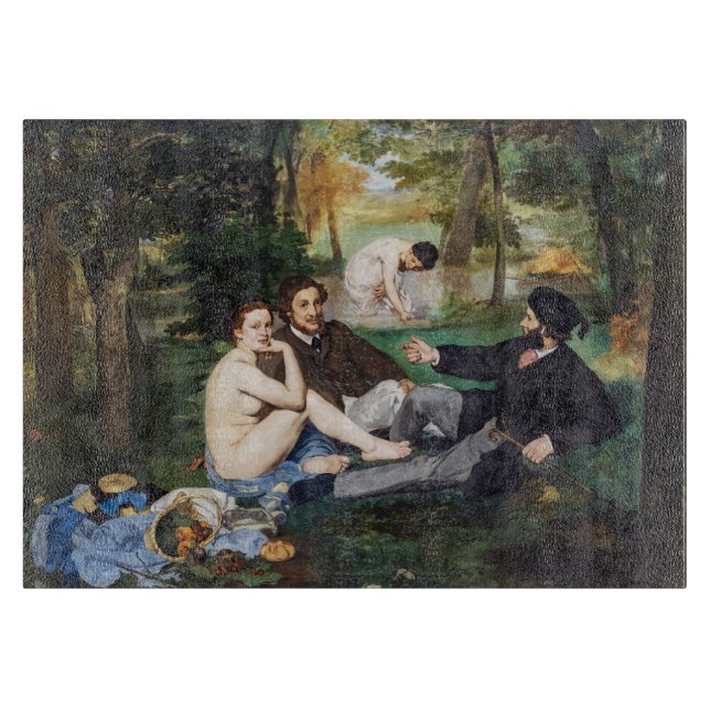 Edouard Manet - Frukost i det gröna (Framsidan)