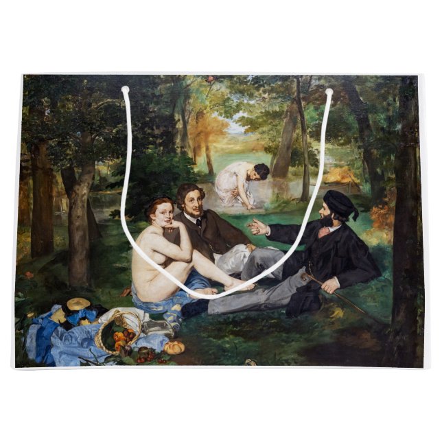 Edouard Manet - Frukost i det gröna (Framsidan)