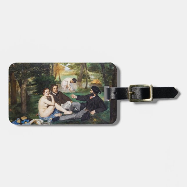 Edouard Manet - Frukost i det gröna Bagagebricka (Horisontell Framsida)