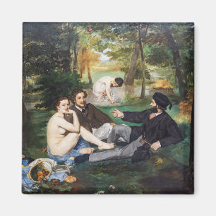 Edouard Manet - Frukost i det gröna Magnet