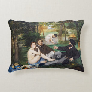 Edouard Manet - Frukost i det gröna Prydnadskudde