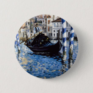 Edouard Manet - Grand Canal, Venedig Knapp
