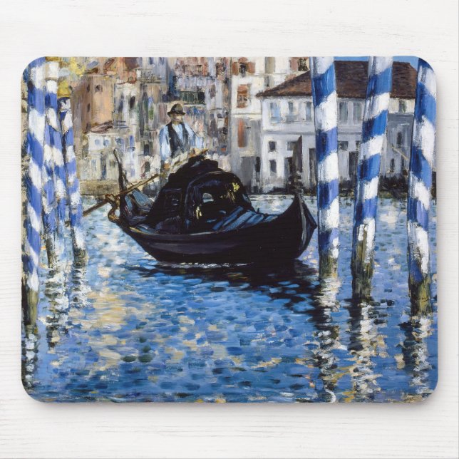 Edouard Manet - Grand Canal, Venedig Musmatta (Framsidan)
