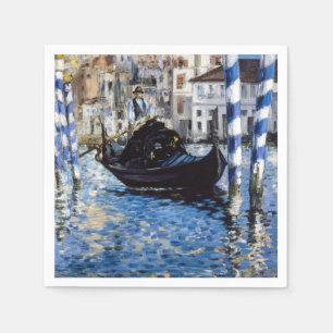 Edouard Manet - Grand Canal, Venedig Pappersservett