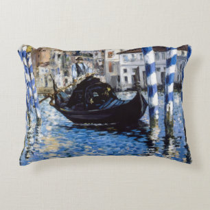Edouard Manet - Grand Canal, Venedig Prydnadskudde