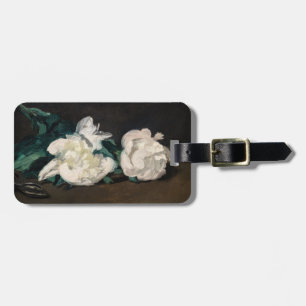 Edouard Manet - Gren of White Peonies, Secateurs Bagagebricka