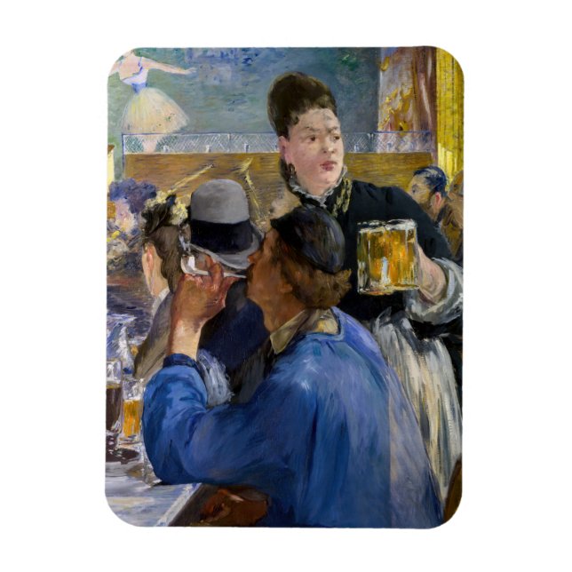 Edouard Manet - hörnet av en Cafe-konsert Magnet (Vertikal)