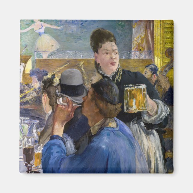 Edouard Manet - hörnet av en Cafe-konsert Magnet (Framsidan)