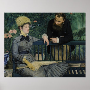 Edouard Manet - I konservatoriet Poster
