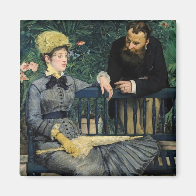 Edouard Manet - I växthuset Magnet (Framsidan)