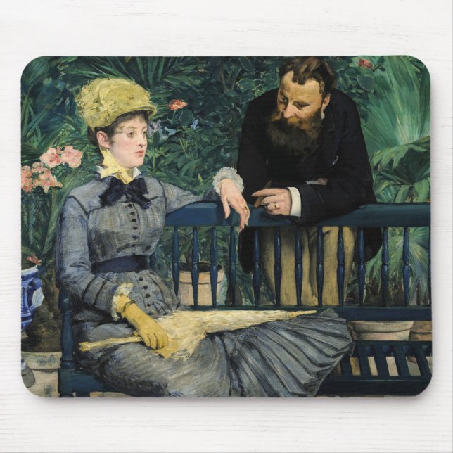 Edouard Manet - I växthuset Musmatta (Framsidan)