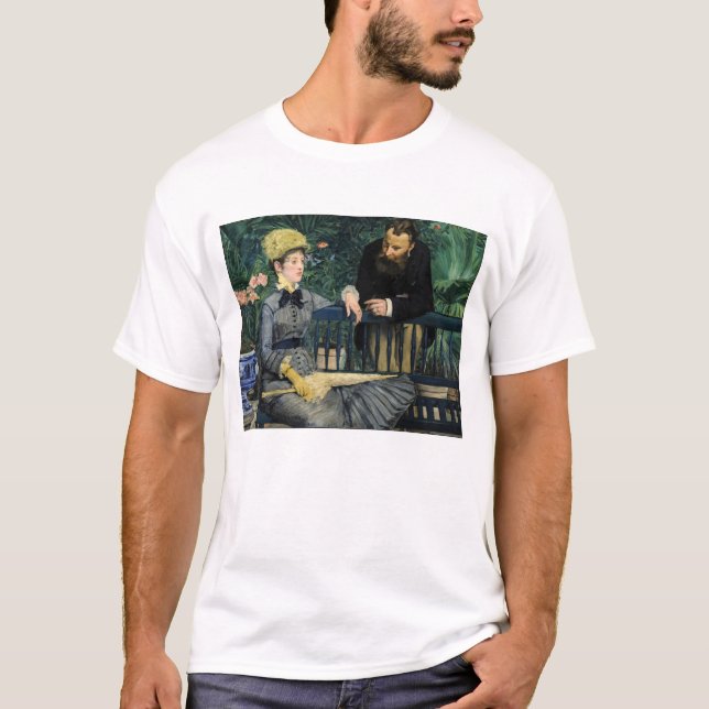 Edouard Manet - I växthuset T Shirt (Framsida)