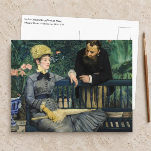 Edouard Manet - I växthuset Vykort