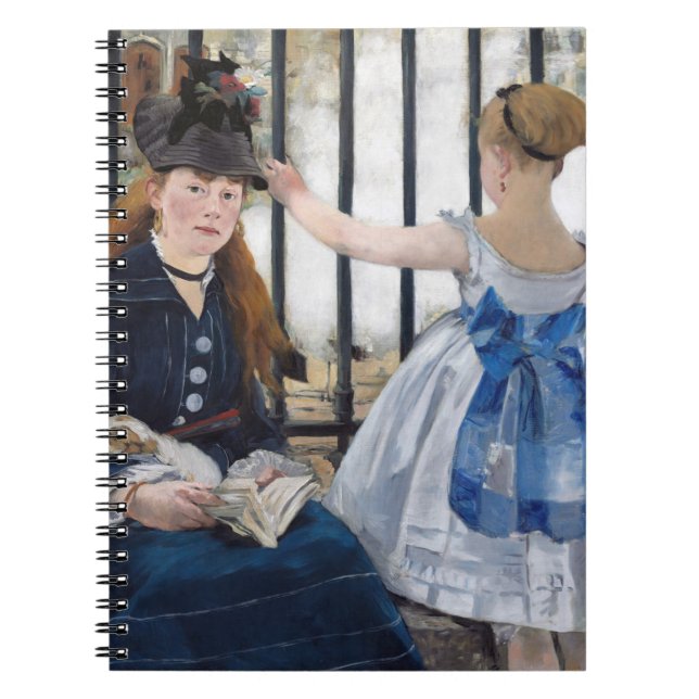 Edouard Manet - Järnvägen Anteckningsbok (Framsidan)