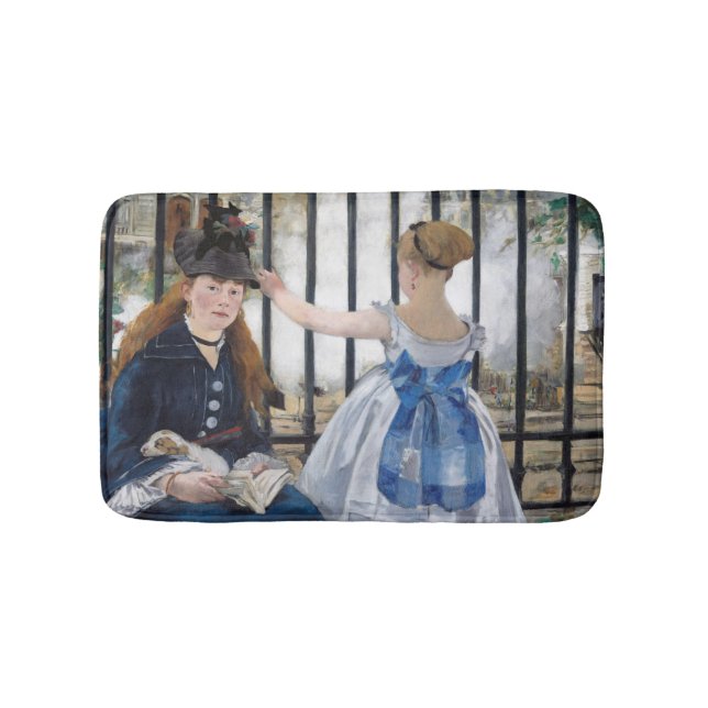 Edouard Manet - Järnvägen Badrumsmatta (Framsidan)