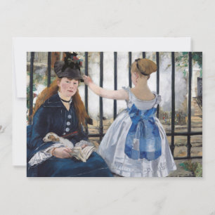 Edouard Manet - Järnvägen Inbjudningar