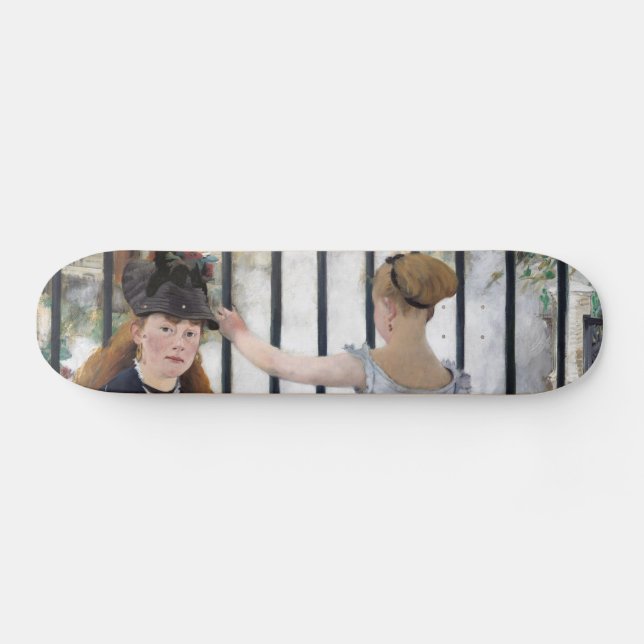 Edouard Manet - Järnvägen Mini Skateboard Bräda 18,5 Cm (Horz)