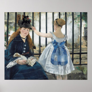 Édouard Manet: Järnvägen Poster
