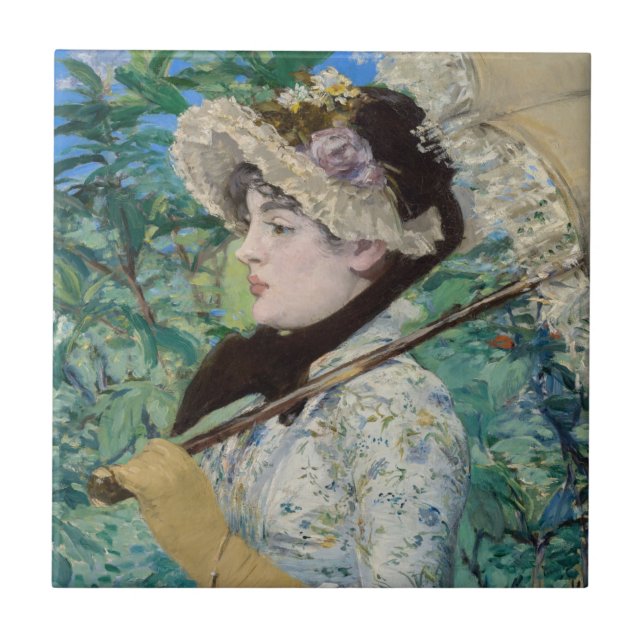 Edouard Manet - Jeanne / Vår Kakelplatta (Framsidan)