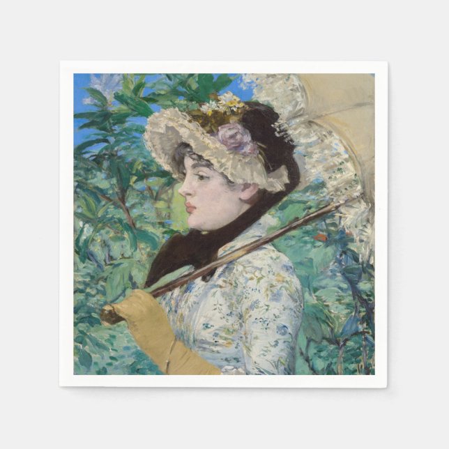 Edouard Manet - Jeanne / Vår Pappersservett (Framsidan)