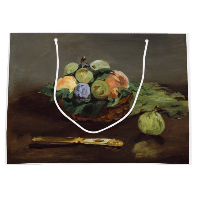 Edouard Manet - Korg med frukter (Framsidan)