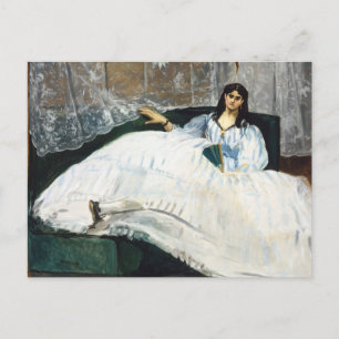 Edouard Manet - Kvinna med Fläkt Vykort
