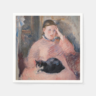 Edouard Manet - Kvinnor med katt Pappersservett