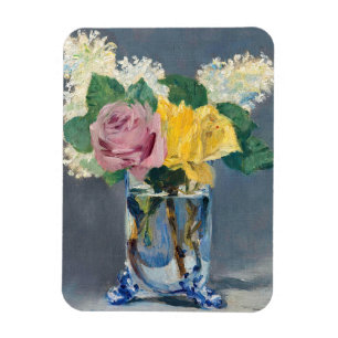 Edouard Manet - Lilacs och Ro Magnet