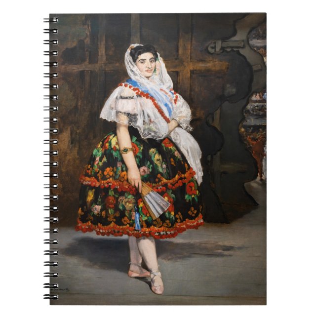 Edouard Manet - Lola de Valence Anteckningsbok (Framsidan)