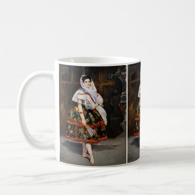 Edouard Manet - Lola de Valence Kaffemugg (Vänster)