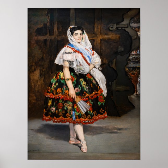 Edouard Manet - Lola de Valence Poster (Framsidan)