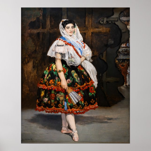 Edouard Manet - Lola de Valence Poster (Framsidan)
