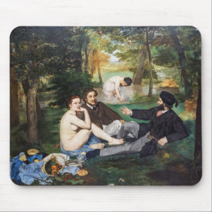 Edouard Manet - Luncheon på Grass Musmatta