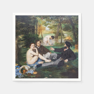 Edouard Manet - Luncheon på Grass Pappersservett