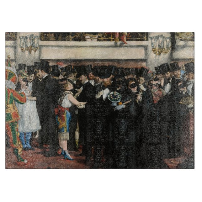 Edouard Manet - Mask Boll vid Opera (Framsidan)
