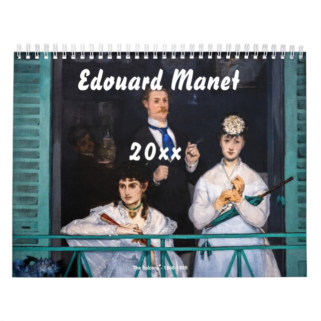 Edouard Manet Masterbitar Selection Kalender (Omslag)
