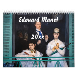 Edouard Manet Masterbitar Selection Kalender