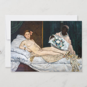 Edouard Manet - Olympia Inbjudningar