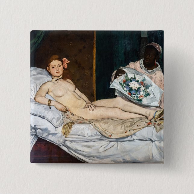 Edouard Manet - Olympia Knapp (Framsida)