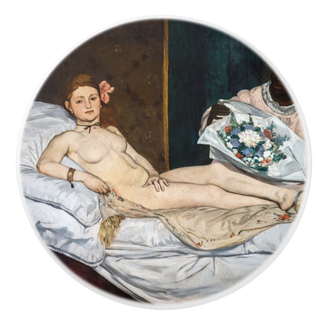 Edouard Manet - Olympia Knopp (Framsidan)