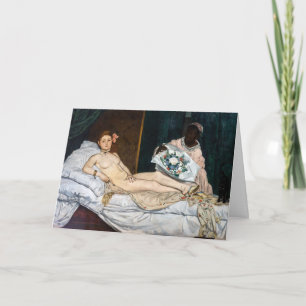 Edouard Manet - Olympia Kort