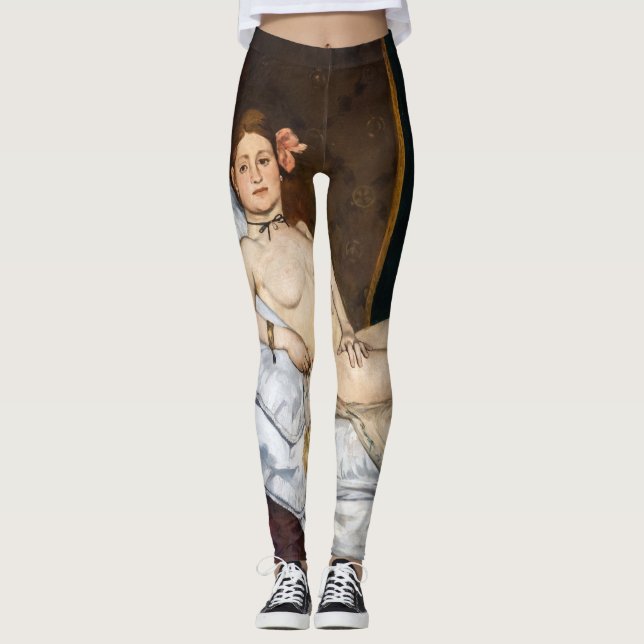 Edouard Manet - Olympia Leggings (Framsida)