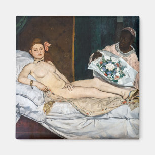 Edouard Manet - Olympia Magnet