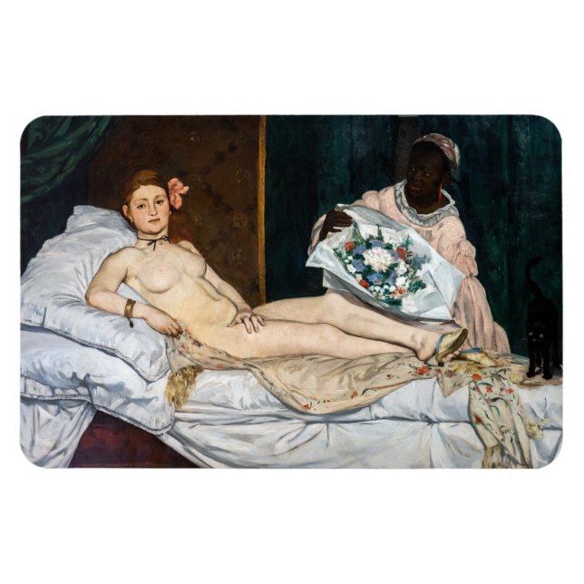 Edouard Manet - Olympia Magnet (Horisontell)