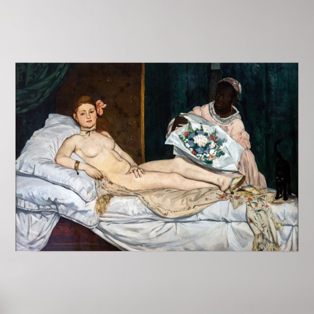 Edouard Manet - Olympia Poster (Framsidan)