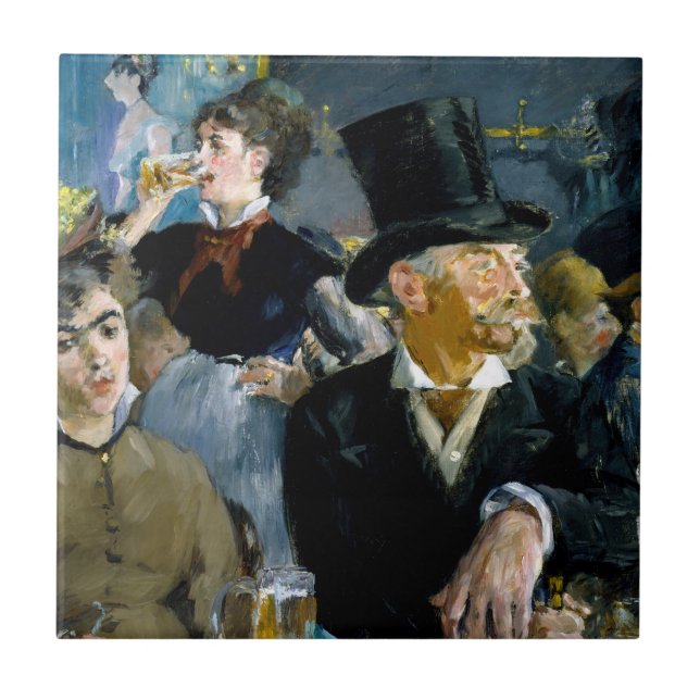 Edouard Manet - På kafé Kakelplatta (Framsidan)