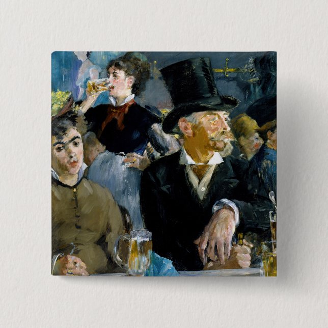 Edouard Manet - På kafé Knapp (Framsida)
