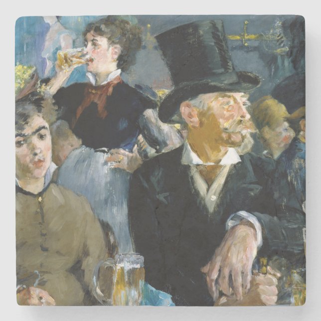 Edouard Manet - På kafé Stenunderlägg (Framsidan)